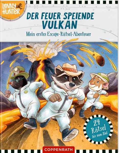 Escape-Rätsel-Abenteuer: Der Feuer speiende Vulkan - Lenny Hunter