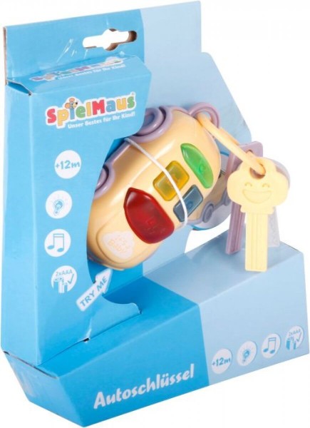 SpielMaus Baby Autoschlüssel mit Licht & Sound