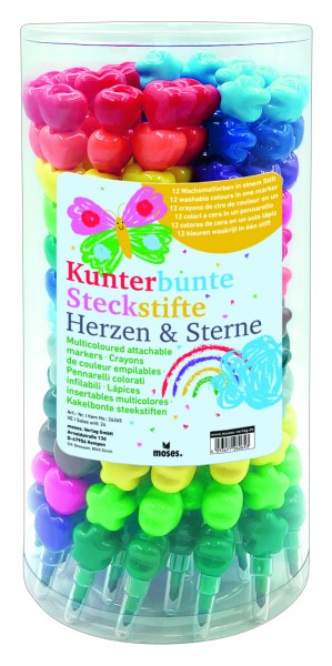 Kunterbunter Steckstift