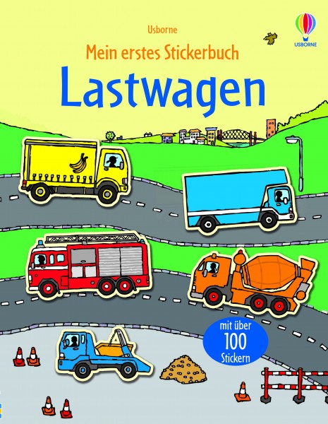 Sam Taplin, Mein erstes Stickerbuch: Lastwagen