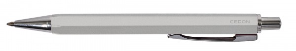 Kugelschreiber metallic silber