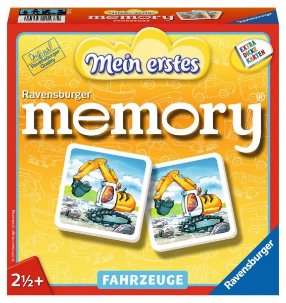 Mein erstes Memory Fahrzeuge