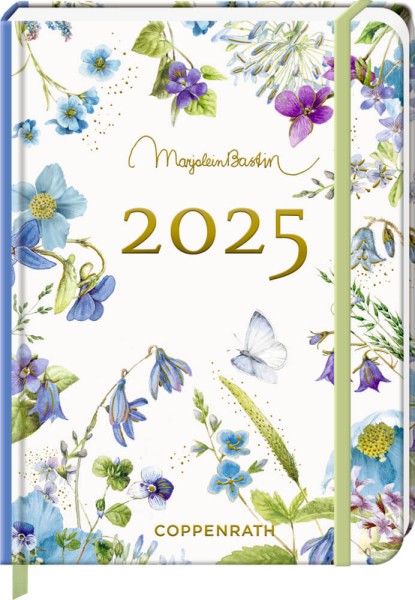 Kleiner Wochenkalender: Mein Jahr 2025 (blau) - M.Bastin