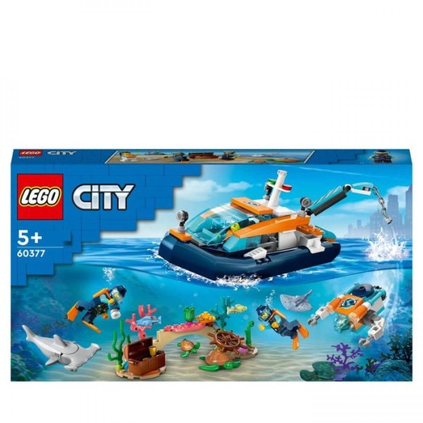 LEGO® City 60377 Meeresforscher-Boot