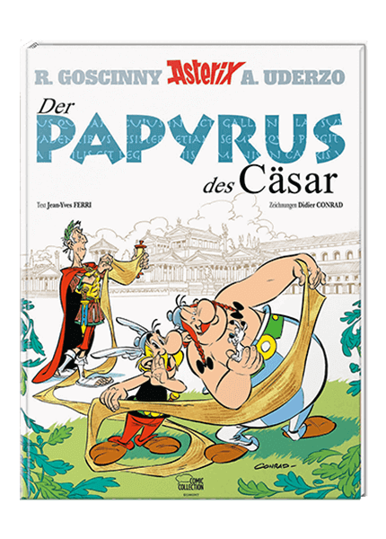 Asterix Nr. 36: Der Papyrus des Cäsar (gebundene Ausgabe)