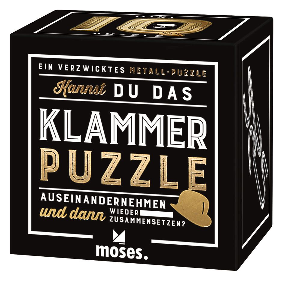 Denkaufgabe Puzzle für Erwachsene & Kinder von The Hersteller Iq für 