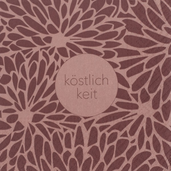 Cocktailserviette "Köstlichkeit"