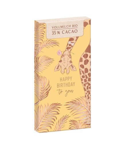 Bio-Schokolade - 70g Happy Birthday to you - Vollmilch