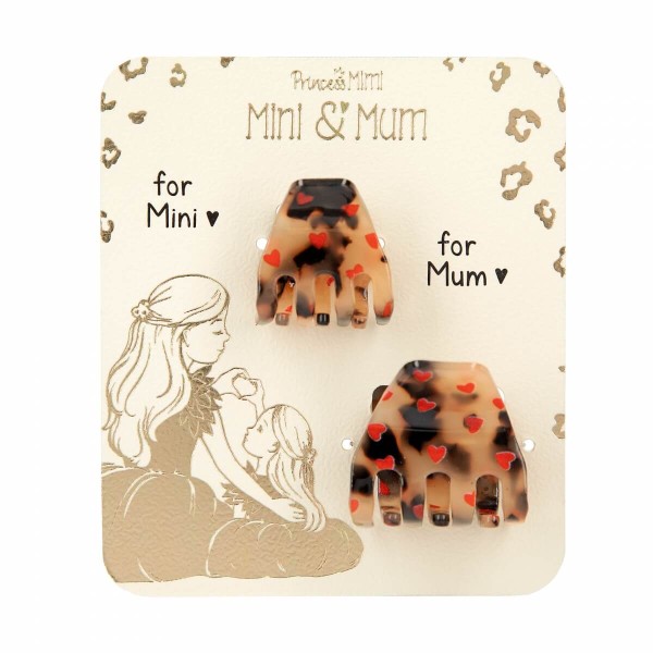 Princess Mimi Haarspangen Set MINI & MUM
