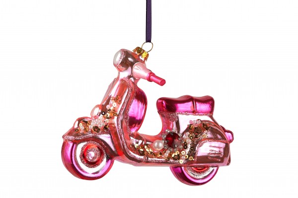 Hänger Motorroller, rosa