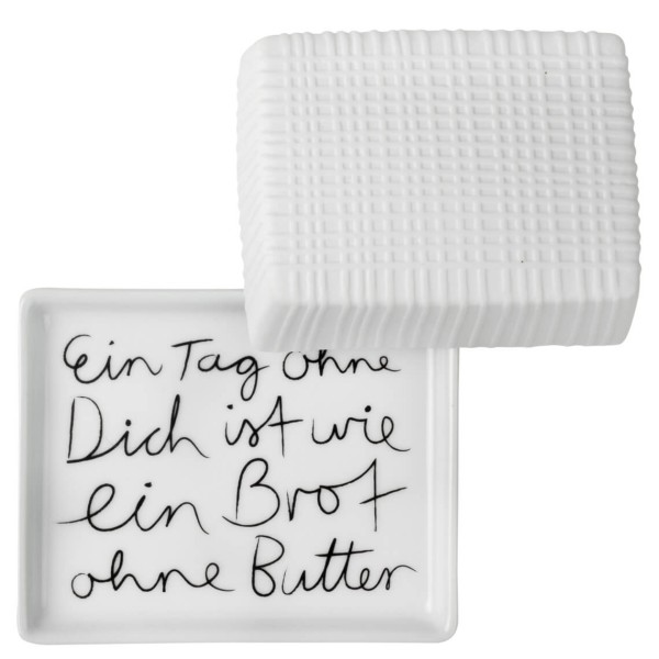 MIX & MATCH KLEINE BUTTERDOSE EIN TAG OHNE DICH...