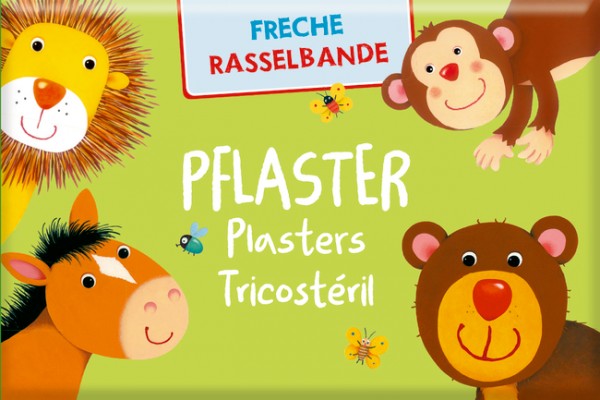 Pflasterstrips Freche Rasselbande (10 St.)