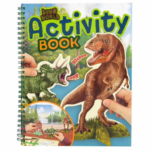 Dino World Activity Book