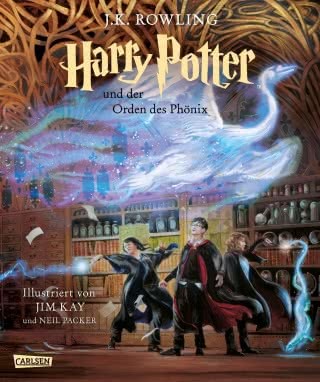 J. K. Rowling: Harry Potter 5 und der Orden des Phönix - Schmuckausgabe