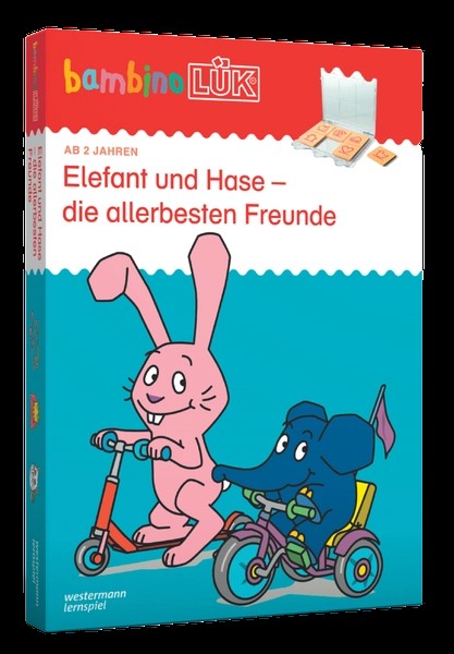 bambinoLÜK-Set 2/3/4 Jahre Elefant und Hase - die allerbesten Freunde