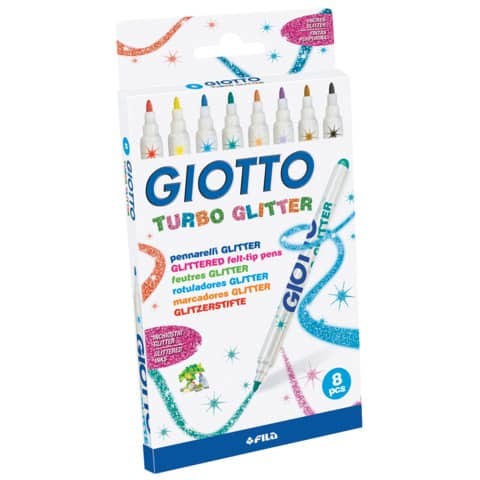 Faserschreiber Giotto Turbo Glitter LYRA