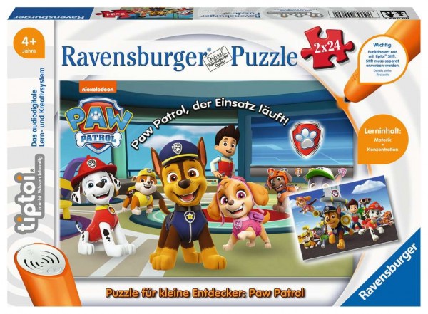 tiptoi® Puzzle für kleine Entdecker: Paw Patrol