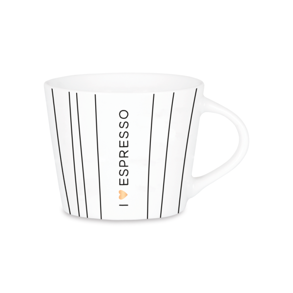 Espresso-Tasse Schreibkram Manufaktur I love Espresso