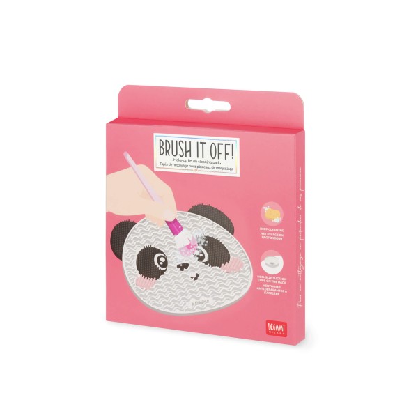Make-up-Pinsel-Reinigungsmatte Panda