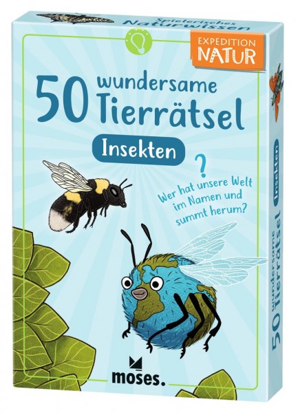 Expedition Natur - 50 wundersame Tierrätsel: Insekten