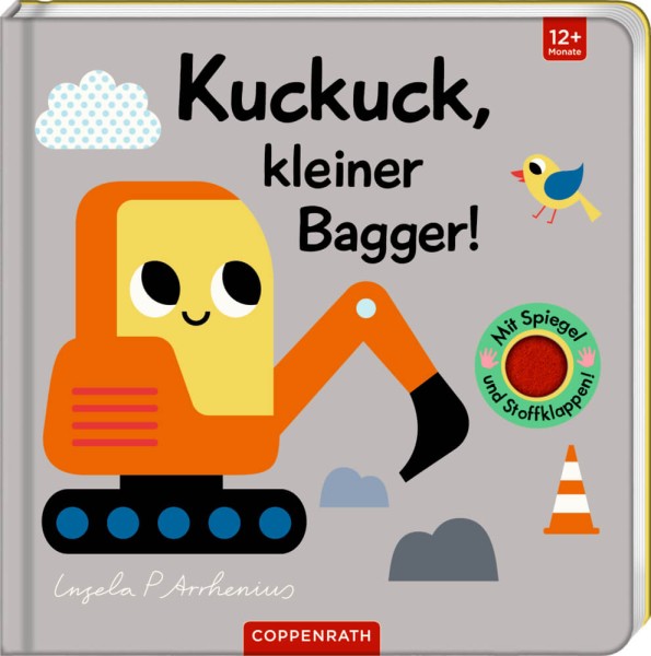 Mein Filz-Fühlbuch: Kuckuck, kleiner Bagger! (Fühlen&begreifen)