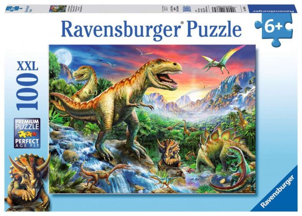 Bei den Dinosauriern 100 XXL Puzzle