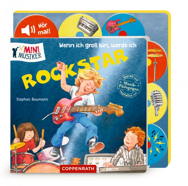 Wenn ich groß bin, werde ich Rockstar (Mini-Musiker / Soundbuch)