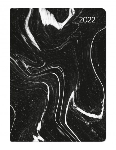 *Mini-Buchkalender Style Marble 2022 A6