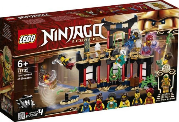 LEGO® NINJAGO 71735 Turnier der Elemente