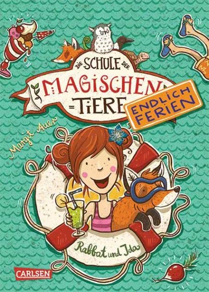 Margit Auer - Die Schule der magischen Tiere – Endlich Ferien 1: Rabbat und Ida