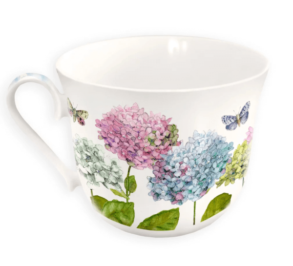 Tasse Hortensien