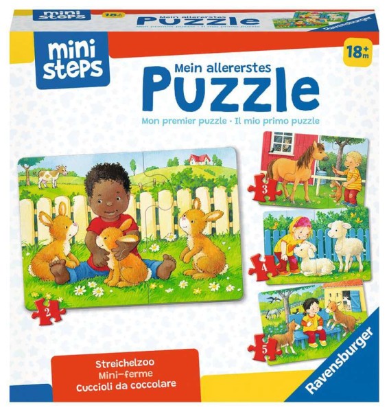 Ravensburger ministeps Mein allererstes Puzzle: Streichelzoo