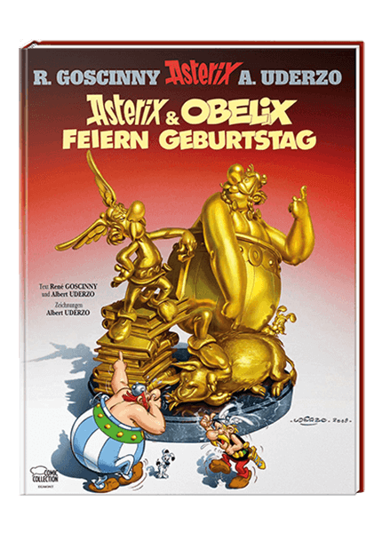 Asterix Nr. 34: Asterix und Obelix feiern Geburtstag (gebundene Ausgabe)