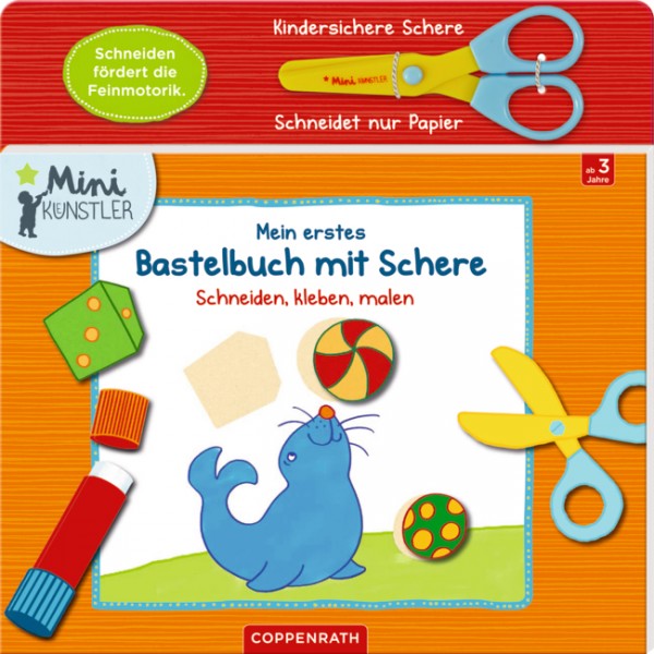 Mini-Künstler: Mein erstes Bastelbuch mit Schere