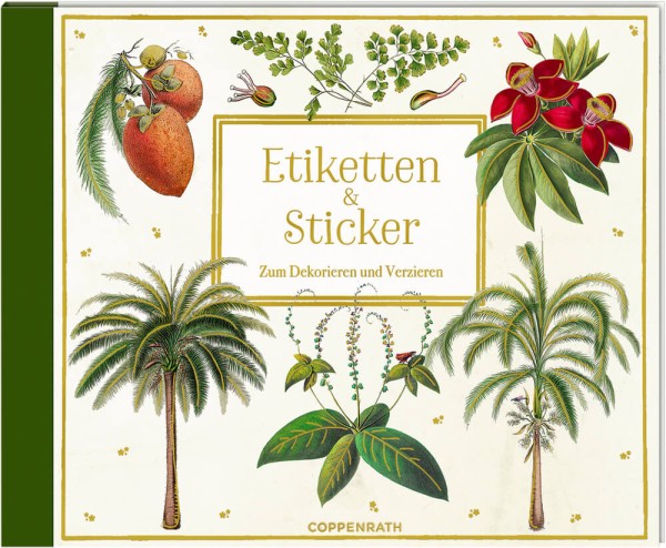 Stickerbuch: Etiketten & Sticker - AUGUSTINA