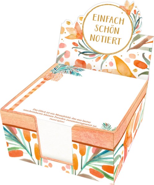 Zettelkästchen - Einfach schön notiert (All about orange)