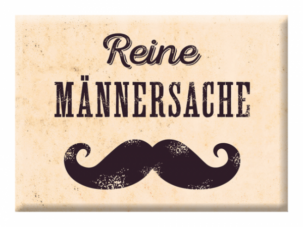 Magnet VintageArt Reine Männersache