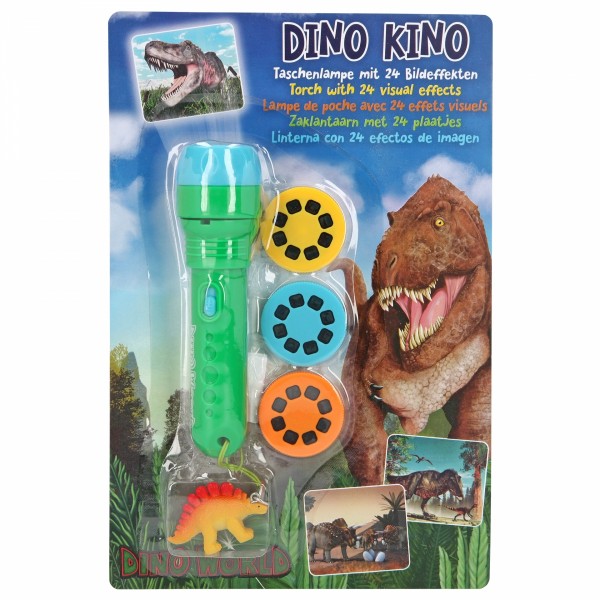 Dino World Taschenlampe mit Bildeffekten, Dino Kino
