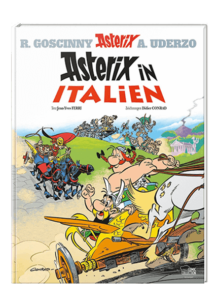 Asterix Nr. 37: Asterix in Italien (gebundene Ausgabe)