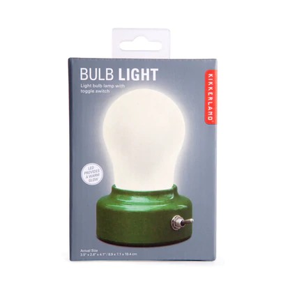 Bulb Light - Lampe im Glühbirnen - Design