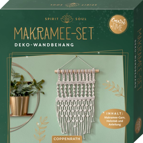 Makramee-Set Deko-Wandbehang - Spirit & Soul (CreativeTime)