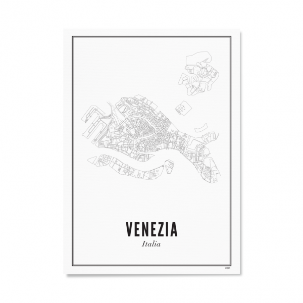 Poster VENEDIG - STADT 30 x 40 cm