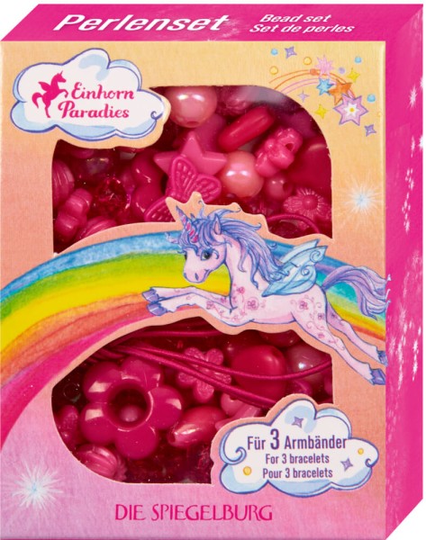 Perlenset Pink - Einhorn-Paradies