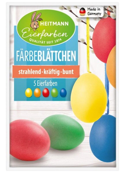 Färbeblättchen