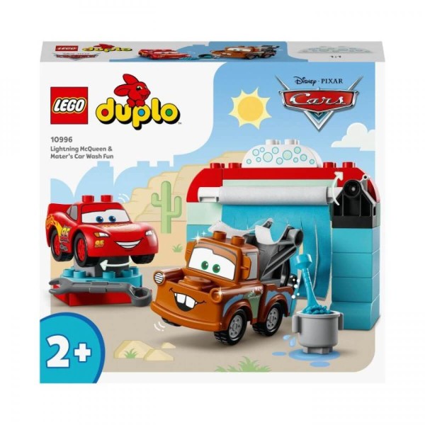 LEGO® DUPLO® Disney and Pixar’s Cars Lightning McQueen und Mater in der Waschanlage