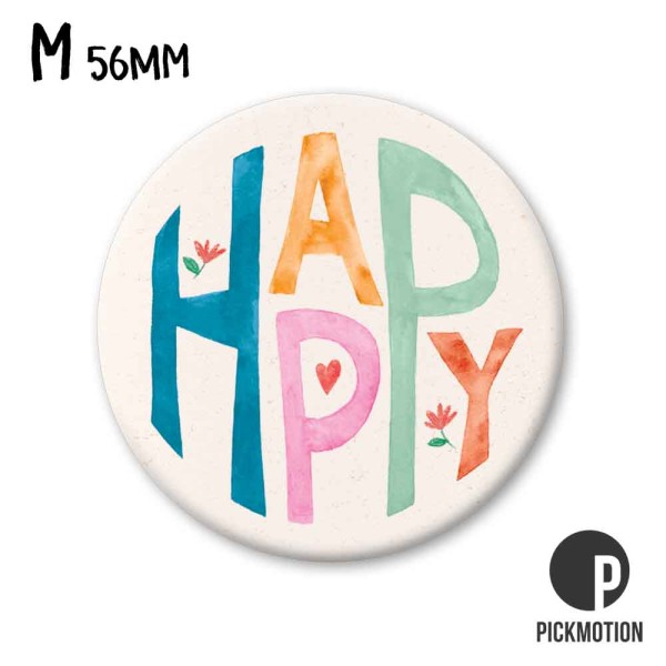 Magnet M happy