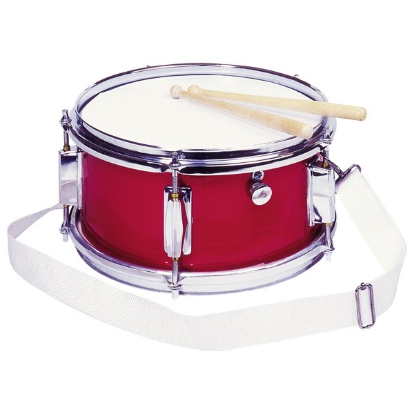 Spielmannszugtrommel mit Snare rot