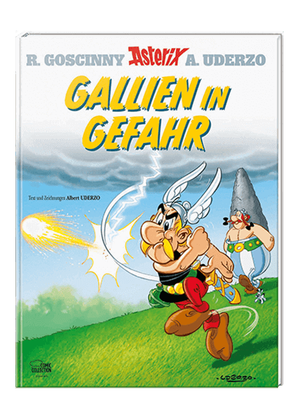 Asterix Nr. 33: Gallien in Gefahr (gebundene Ausgabe)