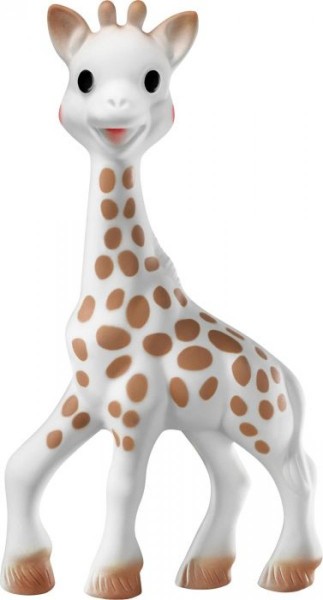 Sophie la girafe© mit Geschenkkarton rot, weiß