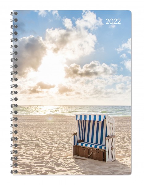 *Ladytimer Ringbuch Beach 2022 A5